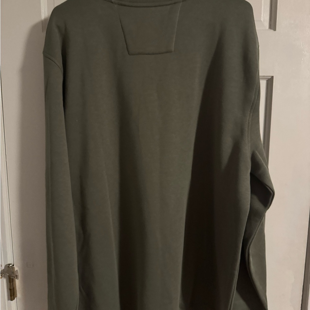 Nautica Men's Forest Green Crewneck Sweater - Picture 4 of 5